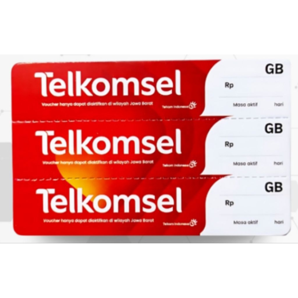 Voucher Telkomsel 3GB 3HR (Sumbagut & Aceh)