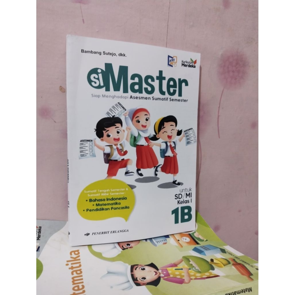 buku simaster 1a simaster 1b untuk kelas 1/I sd mi kurikulum merdeka