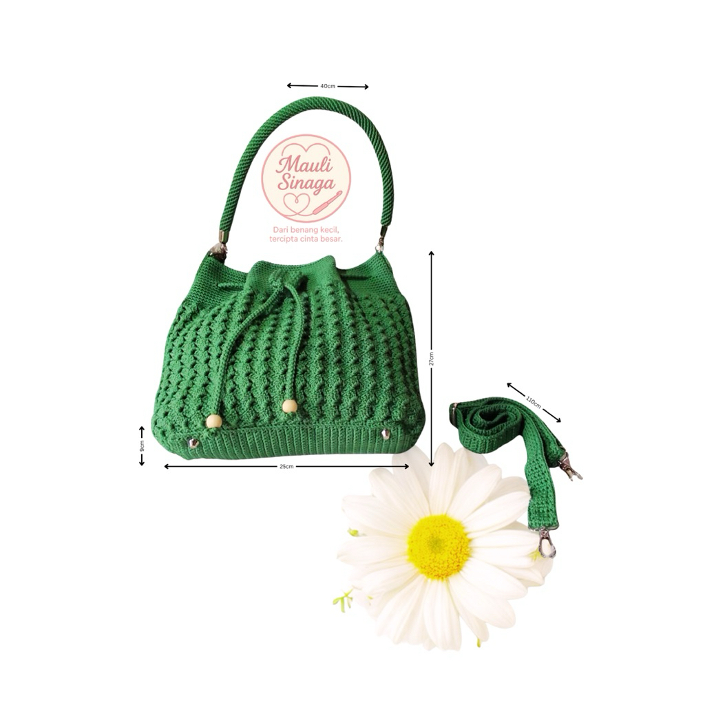 Aurora Emerald Bag