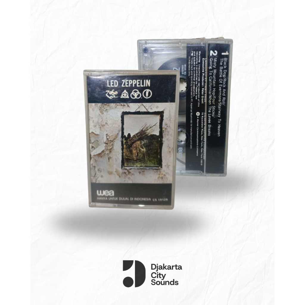 Kaset Pita Led Zeppelin - 4 (iv)