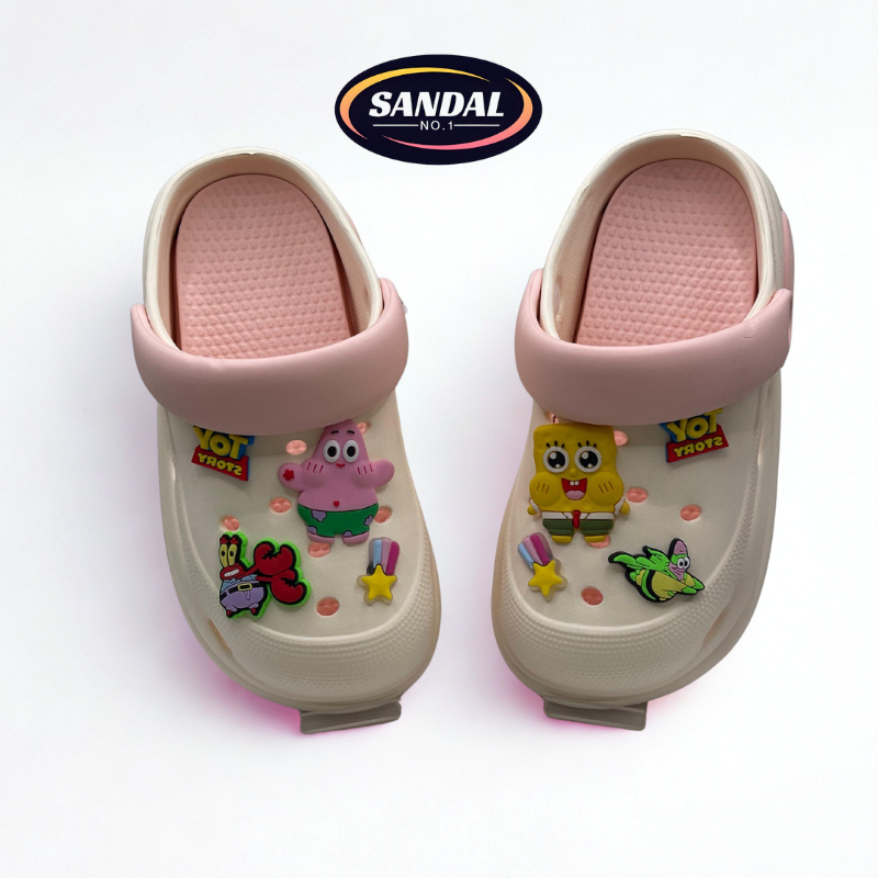 Sendal Slop Baim Karet Sandal Wanita Kekinian Sandal Rumahan Sandal Slop Kekinian