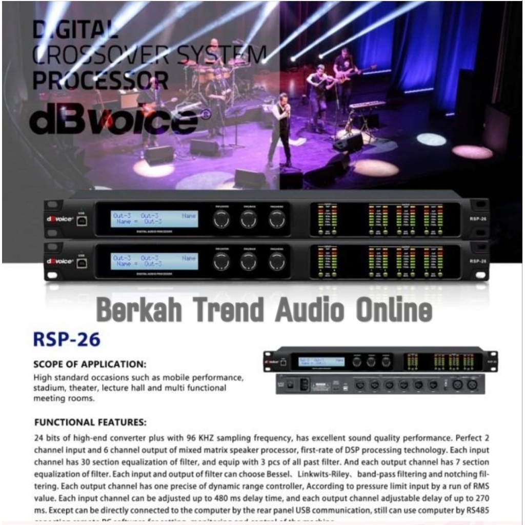 Manajemen Dbvoice RSP 26 Produk Asli DLMS dbvoice RSP26