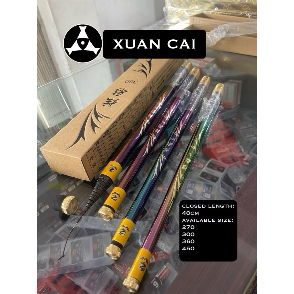 Tegek Threefish Xuancai 450 Ruas Pendek