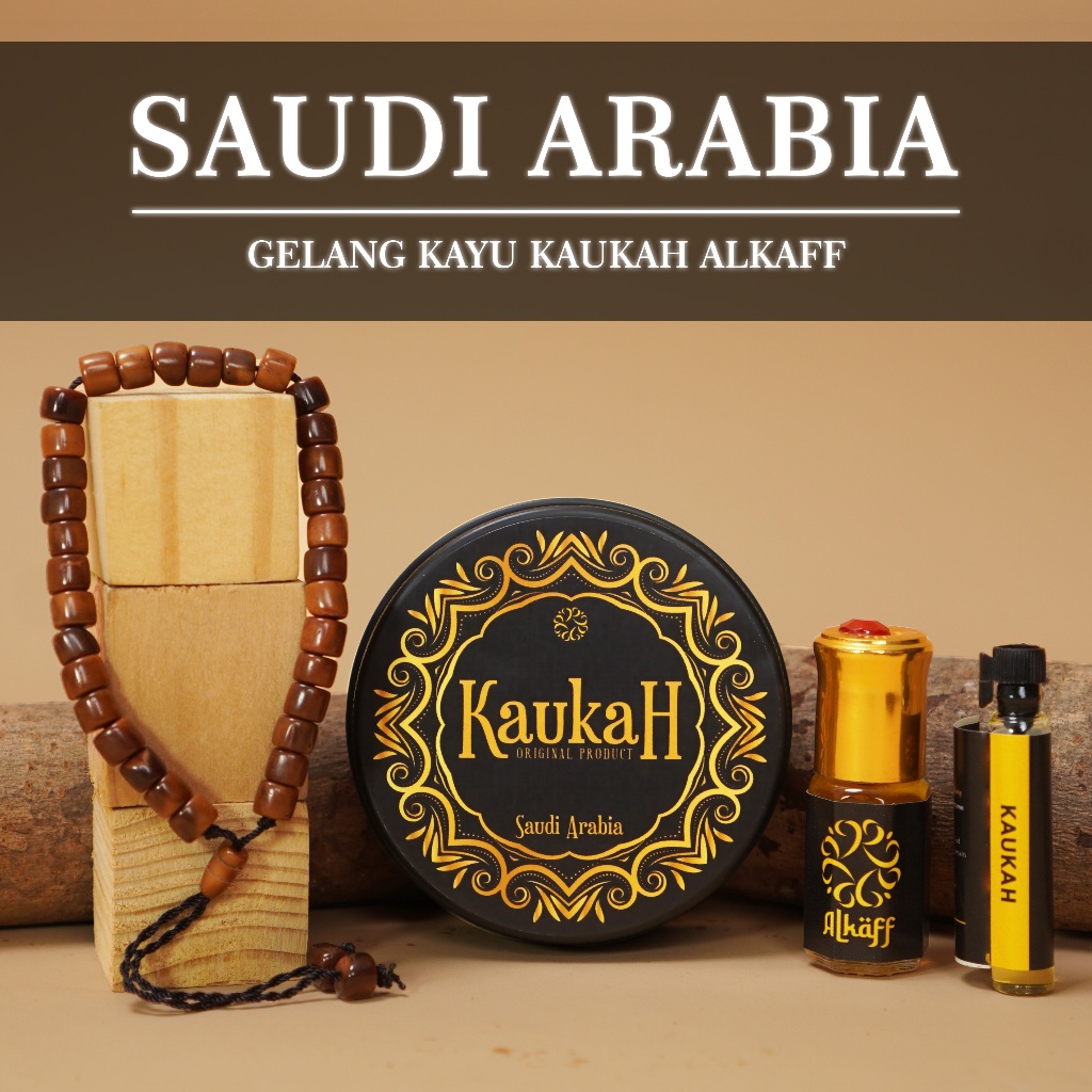 [SAUDI ARABIA] GELANG KAUKAH || BONUS MINYAK KAUKAH & KASTURI - UNISEX