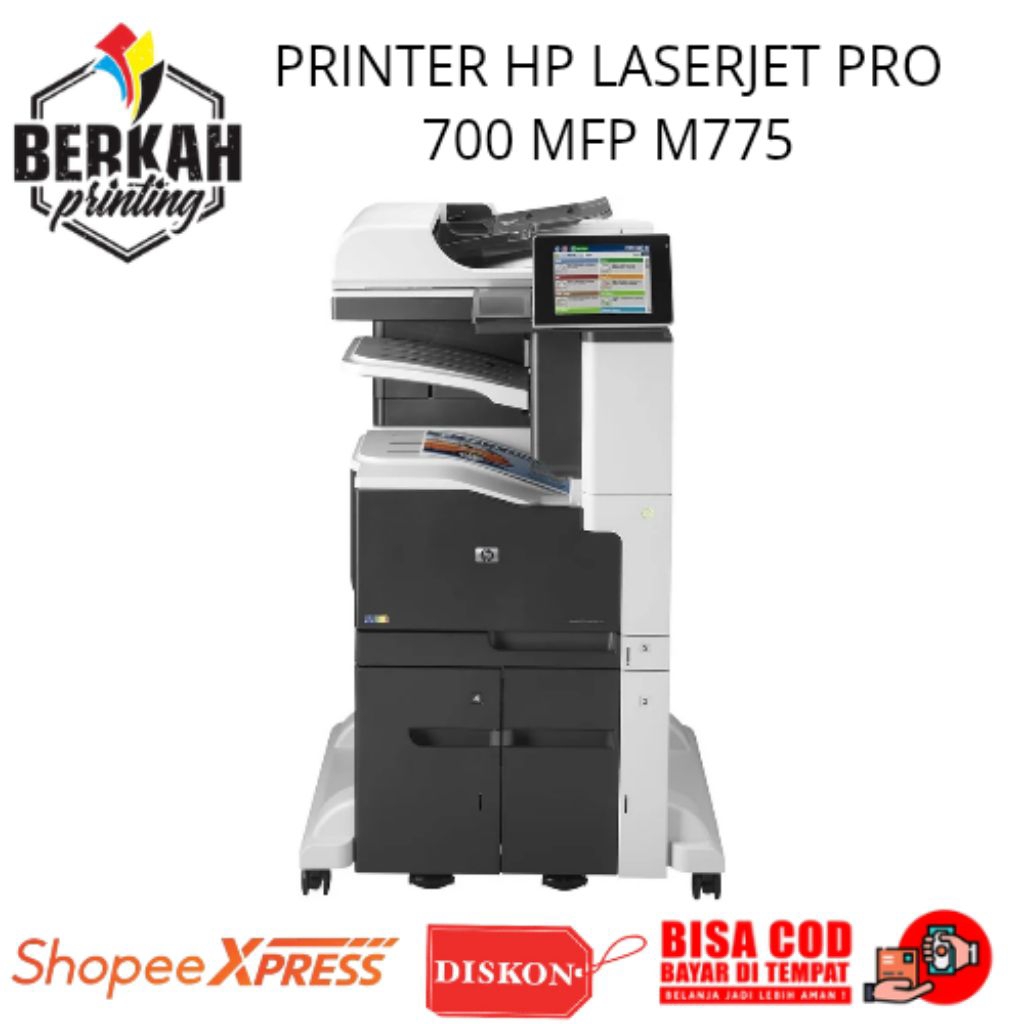 printer hp LaserJet pro 700 Mfp m775 fotocopy color m775 A3 full tray