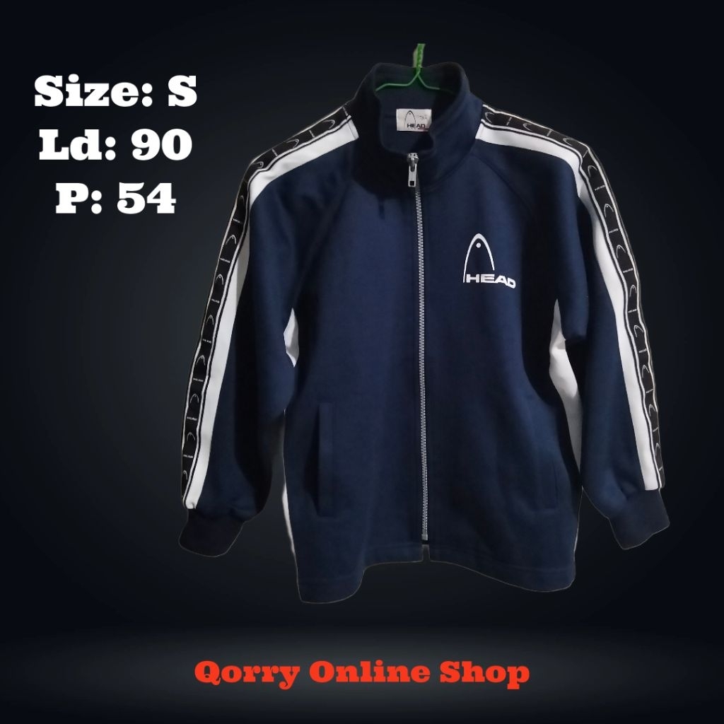 Jaket Tracktop Head Original // Preloved