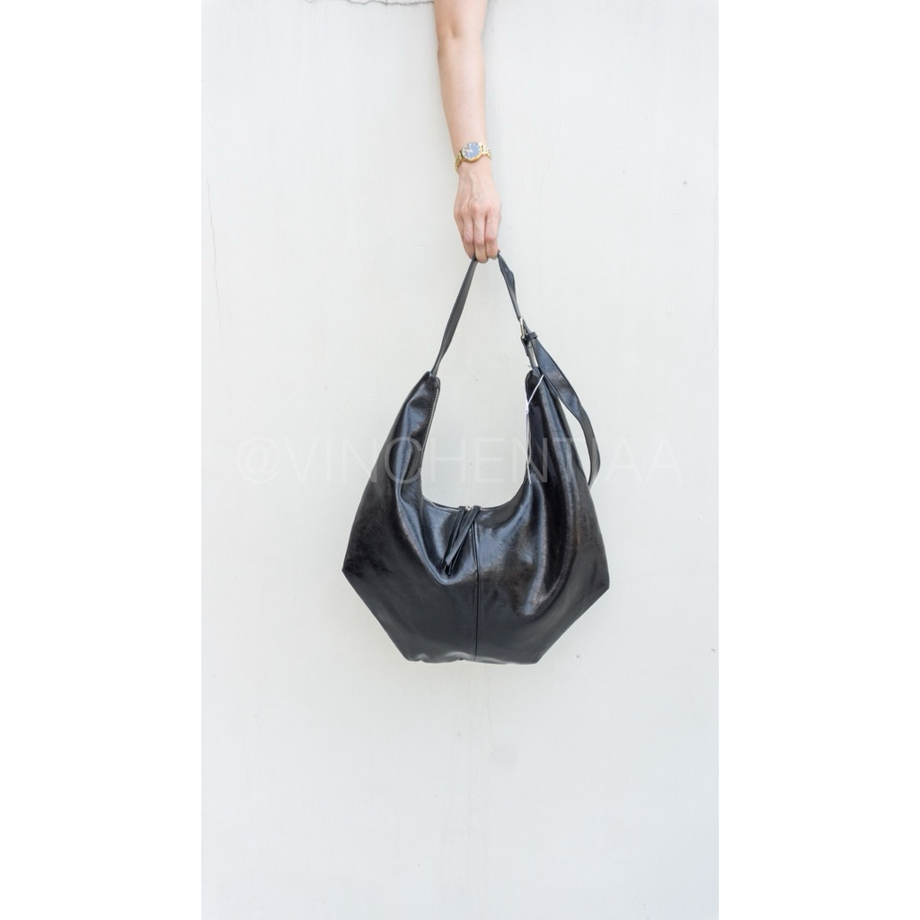 [NEW] Touch Miss Bag Black - HandBag Wanita Shoulder Bag Wanita Hitam TOUCH MISS HOBO BAG