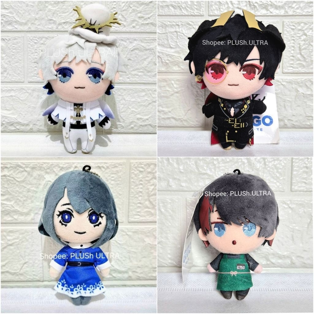 Eir Aoi luz Utaite Singer Mascot Iuz Gigo Prize Anime Plush Doll Keychain Gantungan Kunci Ganci Bone