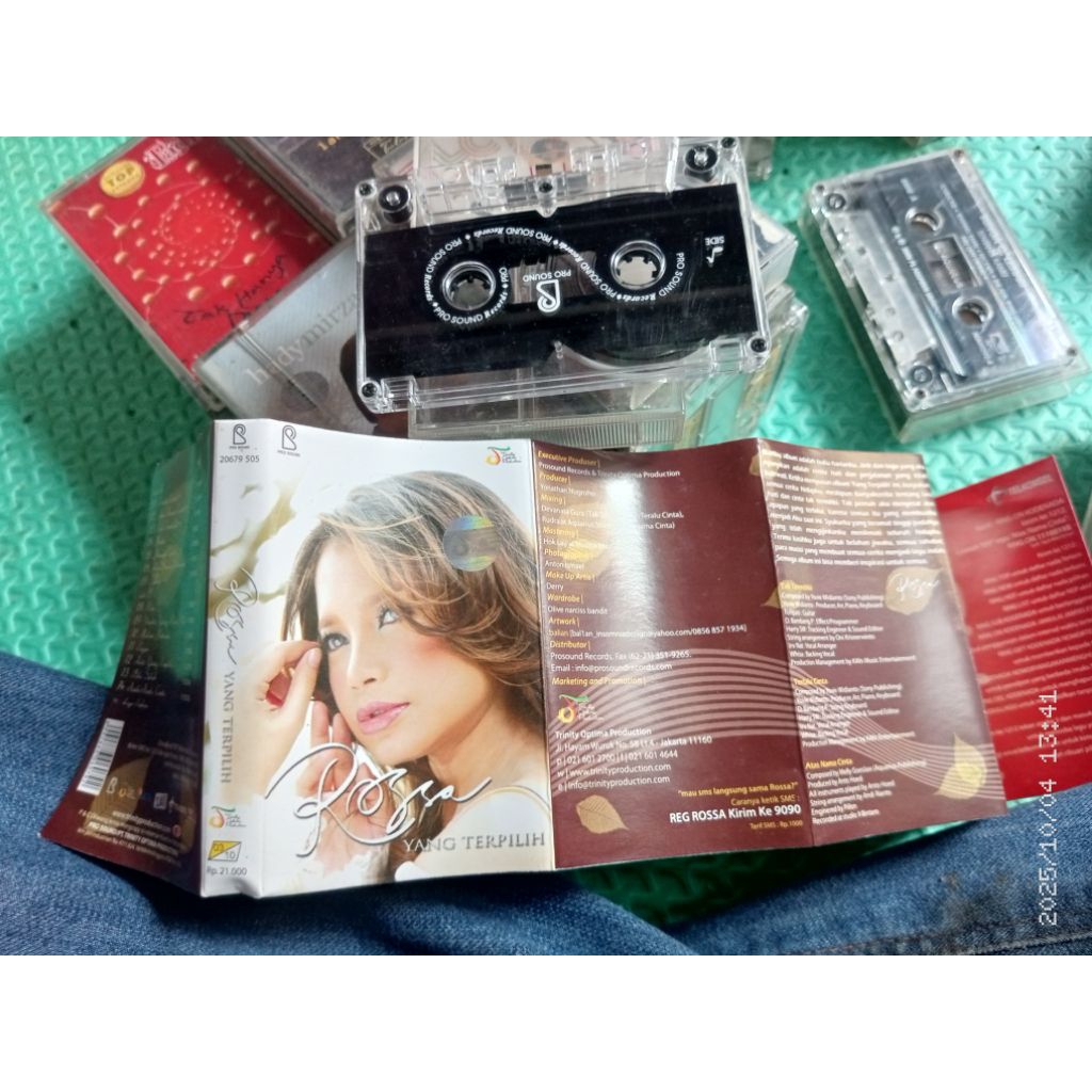 Kaset Pita Rossa Yang terpilih