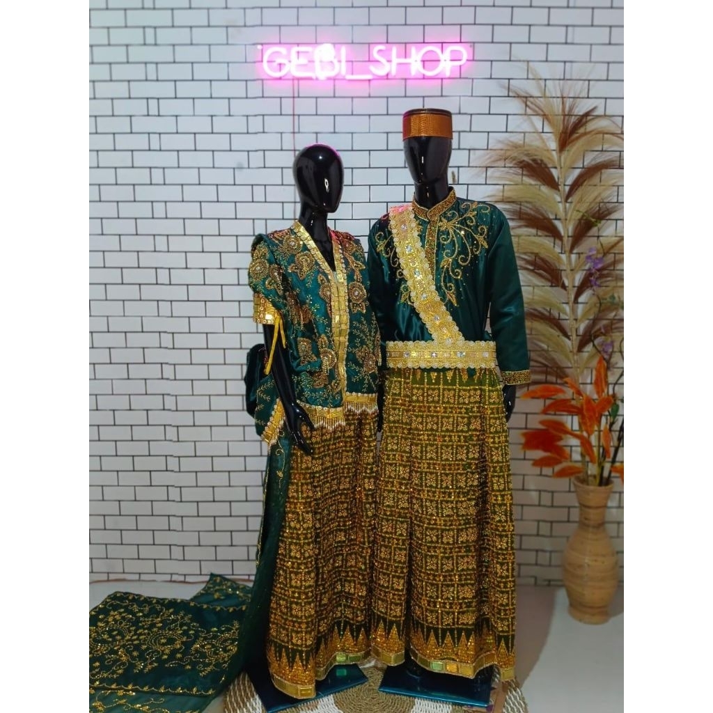 baju pengantin adat bugis