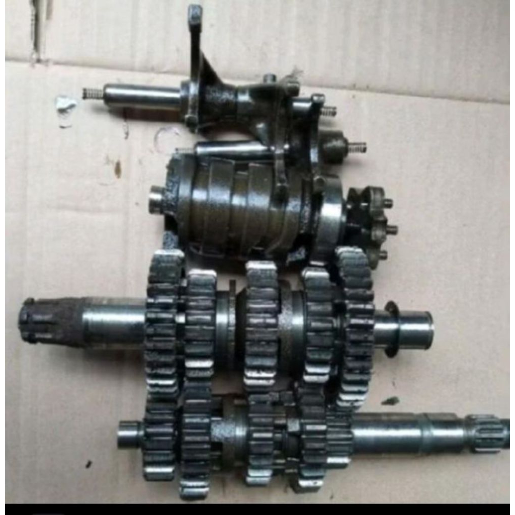 gigi rasio yamaha byson asli copotan original