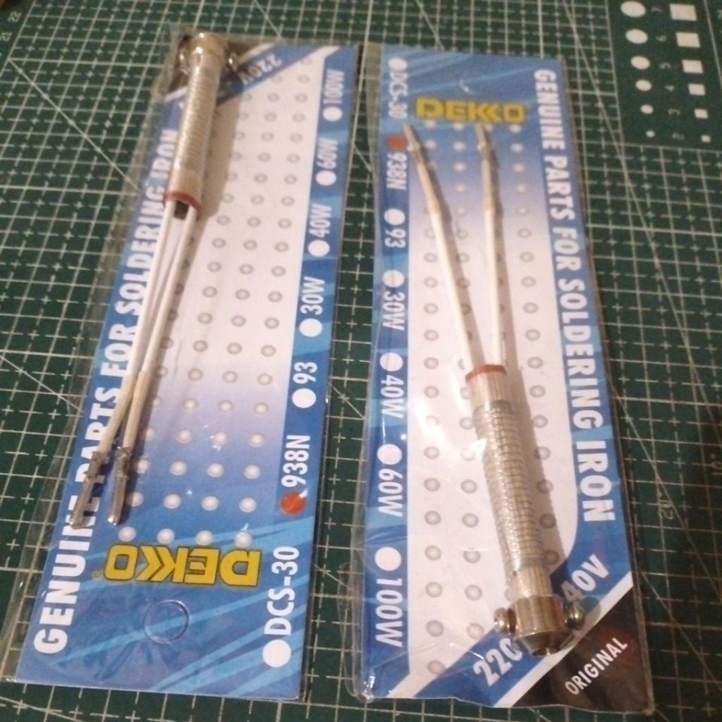 Elemen Solder dekko 938N 938 N 25-80 watt element