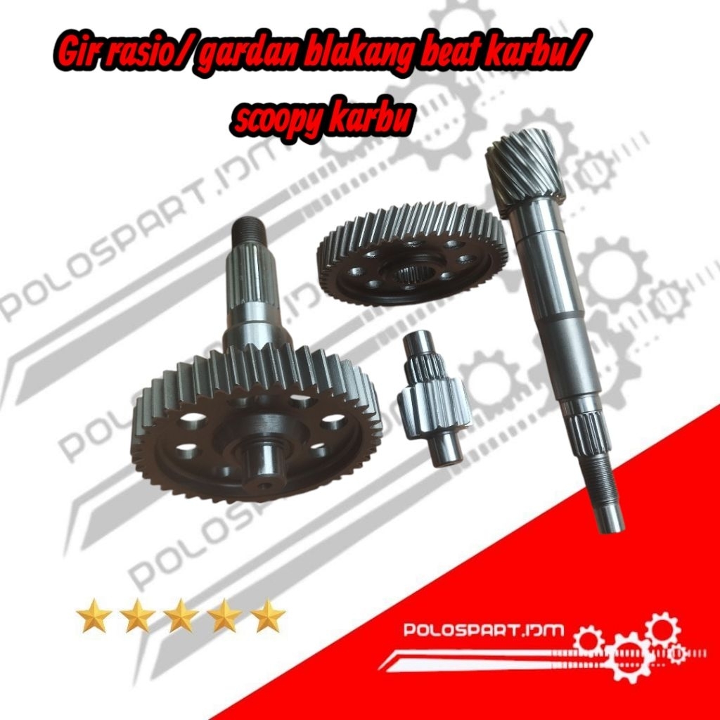 gigi gardan beat karbu, gir rasio beat karbu scoopy karbu