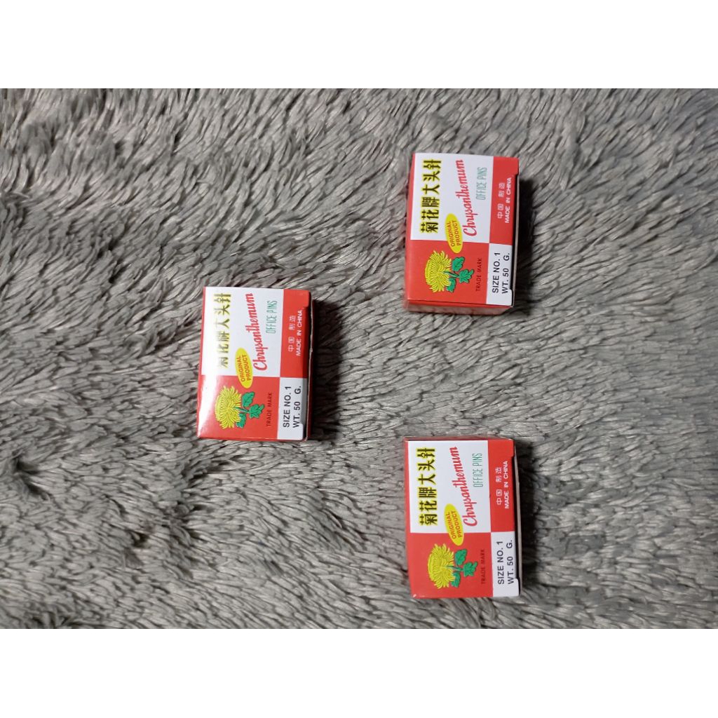 Jarum paku, paku pentul, jarum rias, jarum gaun/baju, jarum chrysanthemum