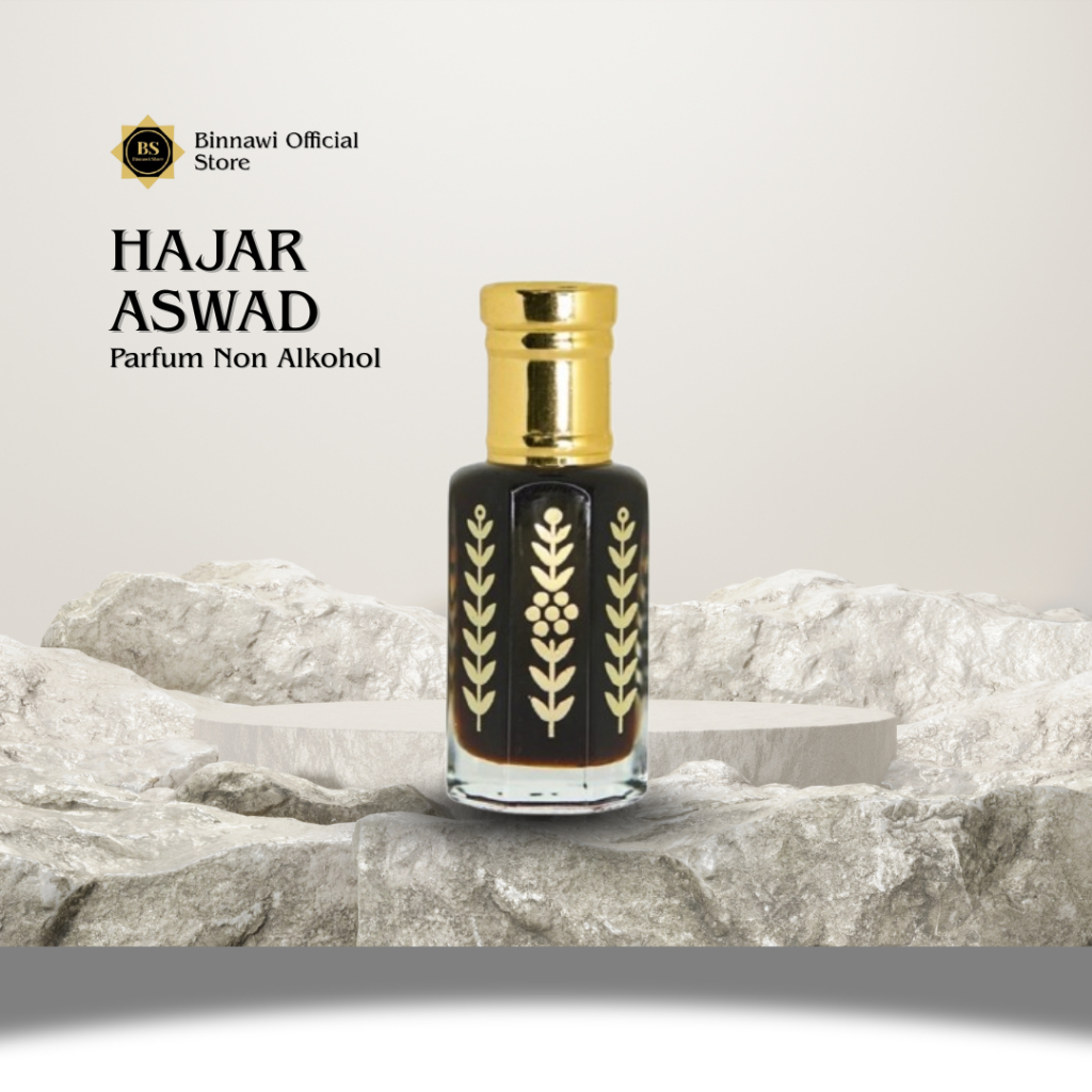 Parfum Hajar Aswad Asli Original Parfume Non Alkohol Wangi Khas Arab