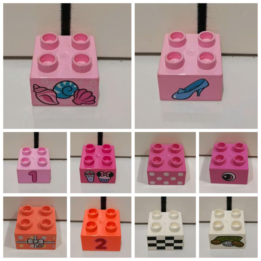 Lego duplo original printed/bergambar 19