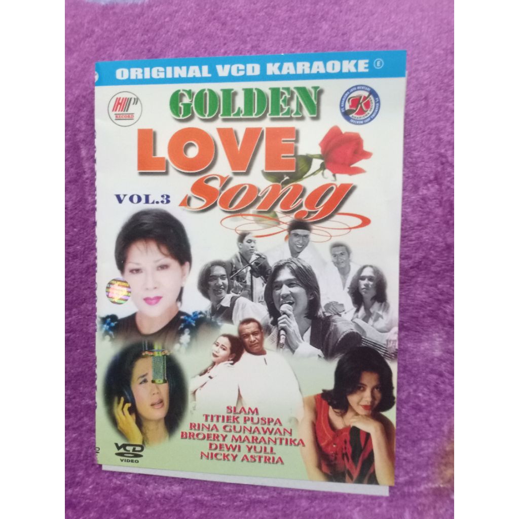 VCD GOLDEN LOVE SONGS VOL 3