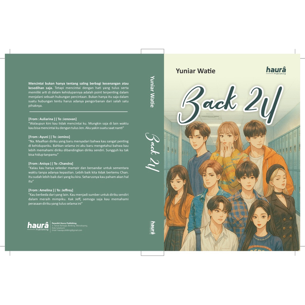 Buku Novel Back 2U - By Yuniar Watie