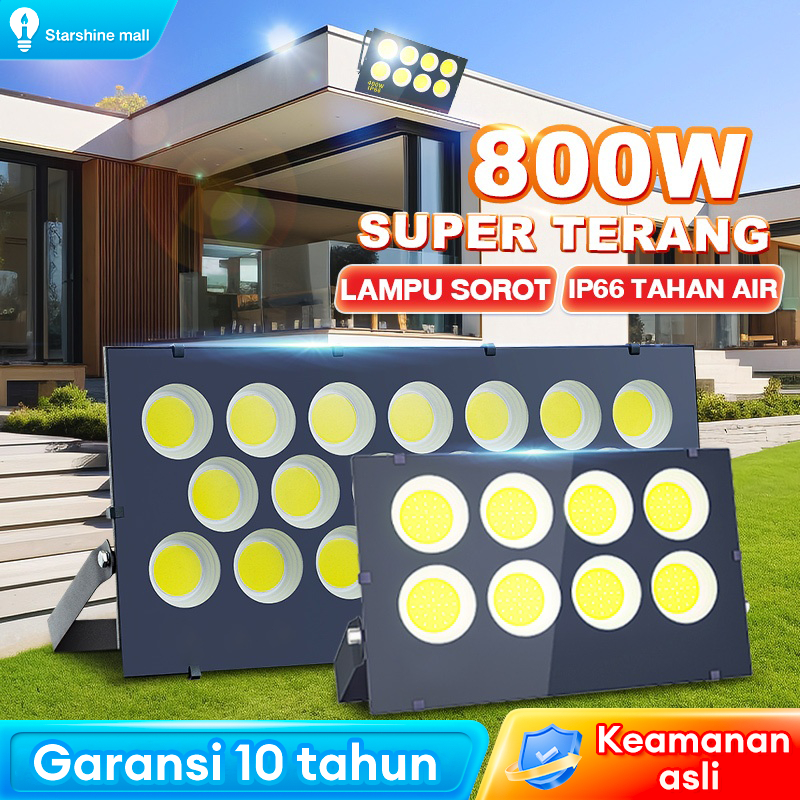 Lampu Sorot Led Cob IP67 Tembak  Hemat Energi Rumah Lapangan Pencahayaan  Lampu Taman