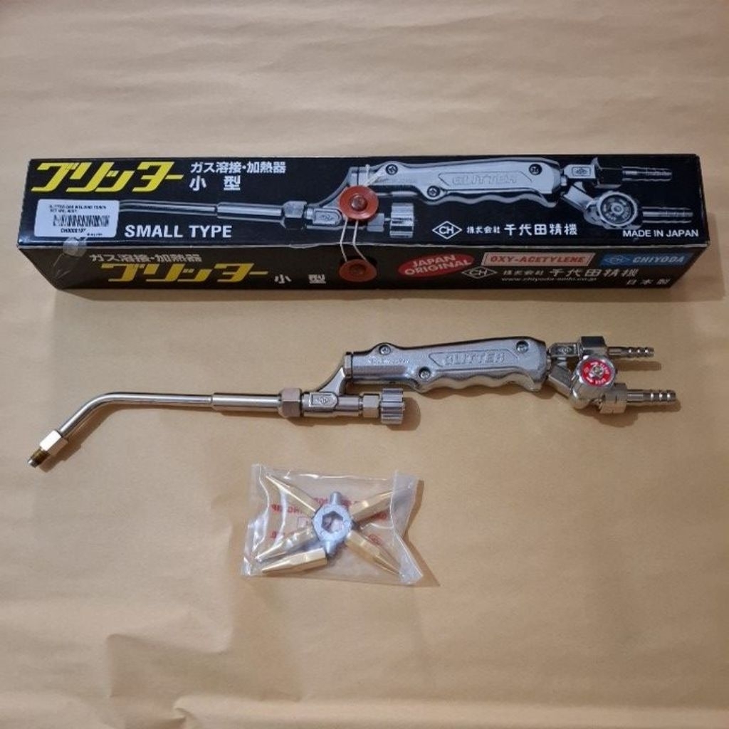glitter gas welding torch set ws acetylene chiyoda original
