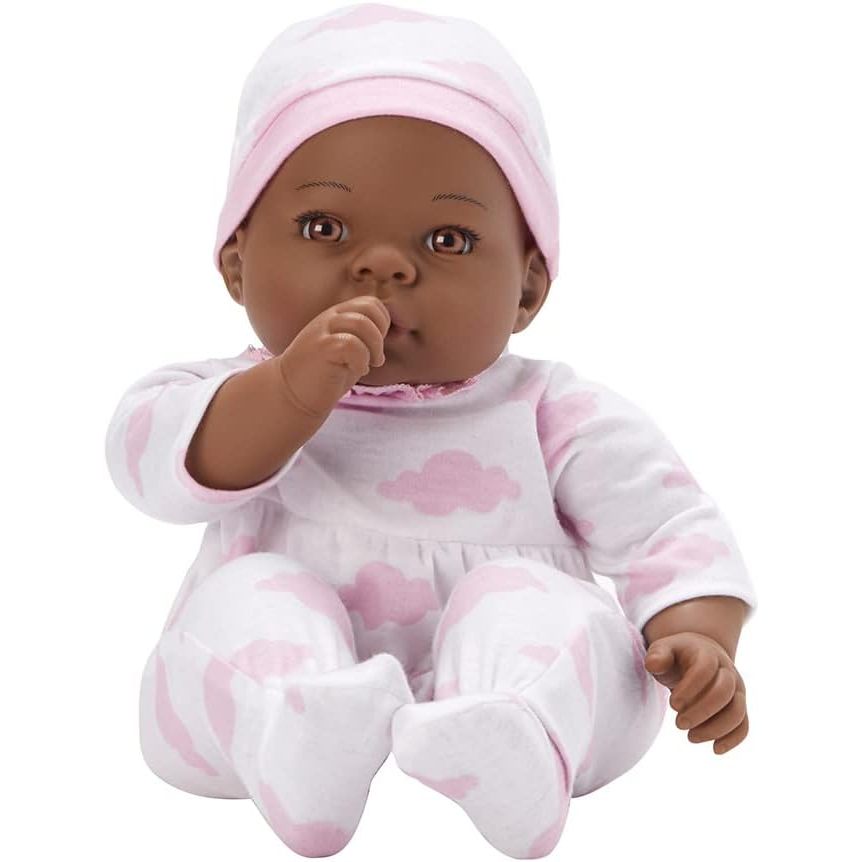 Madame Alexander 16-Inch Lee Middleton Newborn Baby Doll, Pink Cloud, Dark Skin Tone