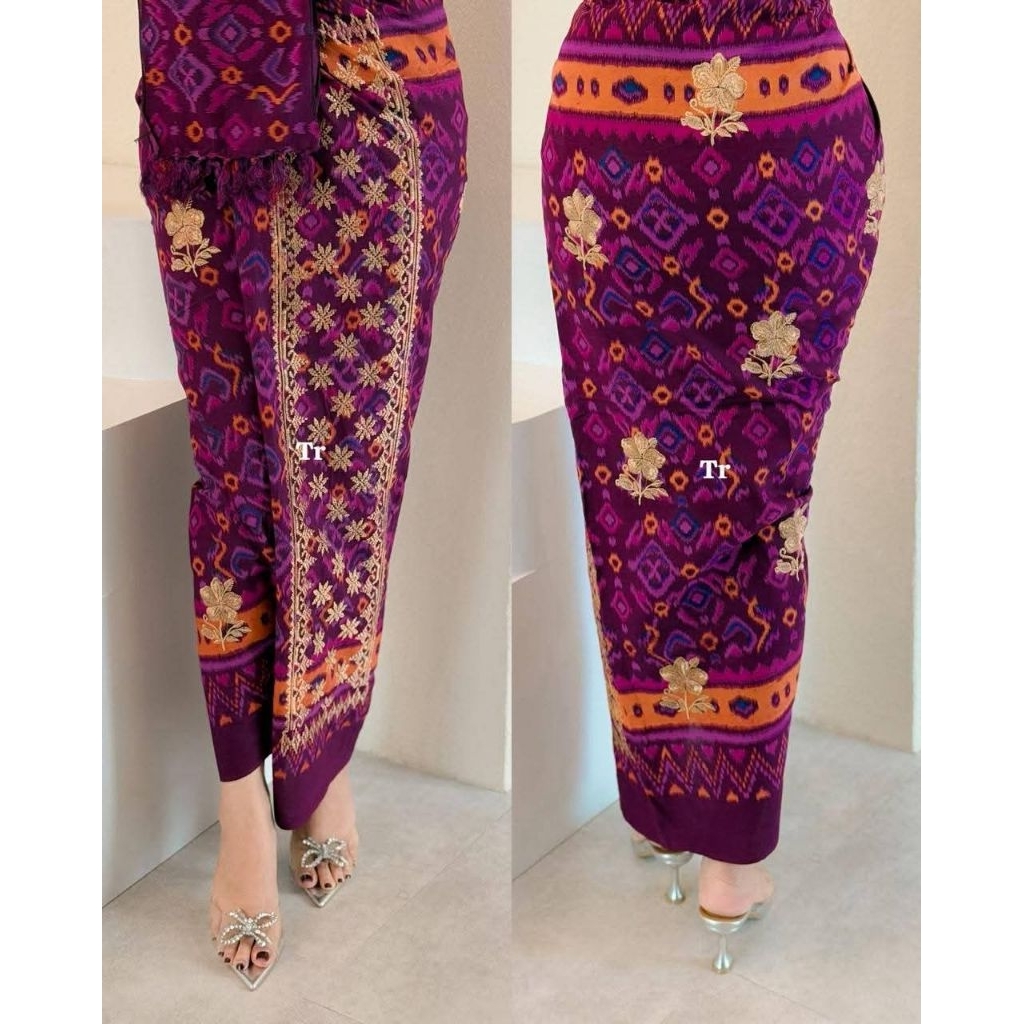 KAMEN KATUN ENDEK TUMPAL TRETES SET SELENDANG