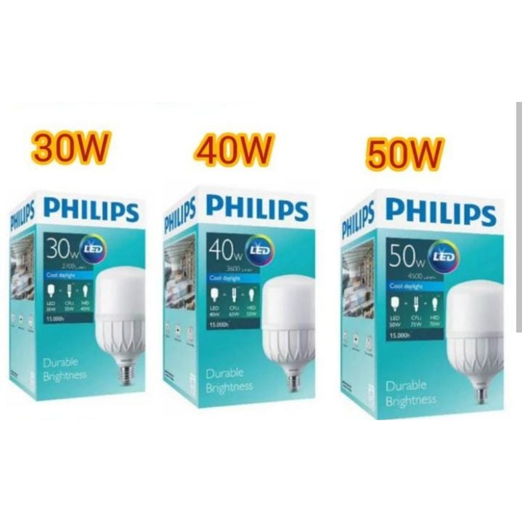 Lampu LED Philips 18 Watt - 50 Watt