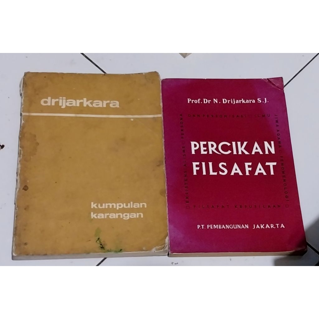 Buku Percikan Filsafat dn Kumpulan Karangan Drijakara Original