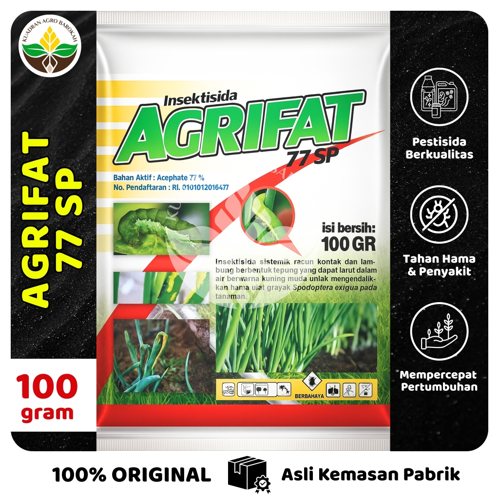 AGRIFAT 77 SP 100 gr Insektisida Hama Ulat Bawang Merah