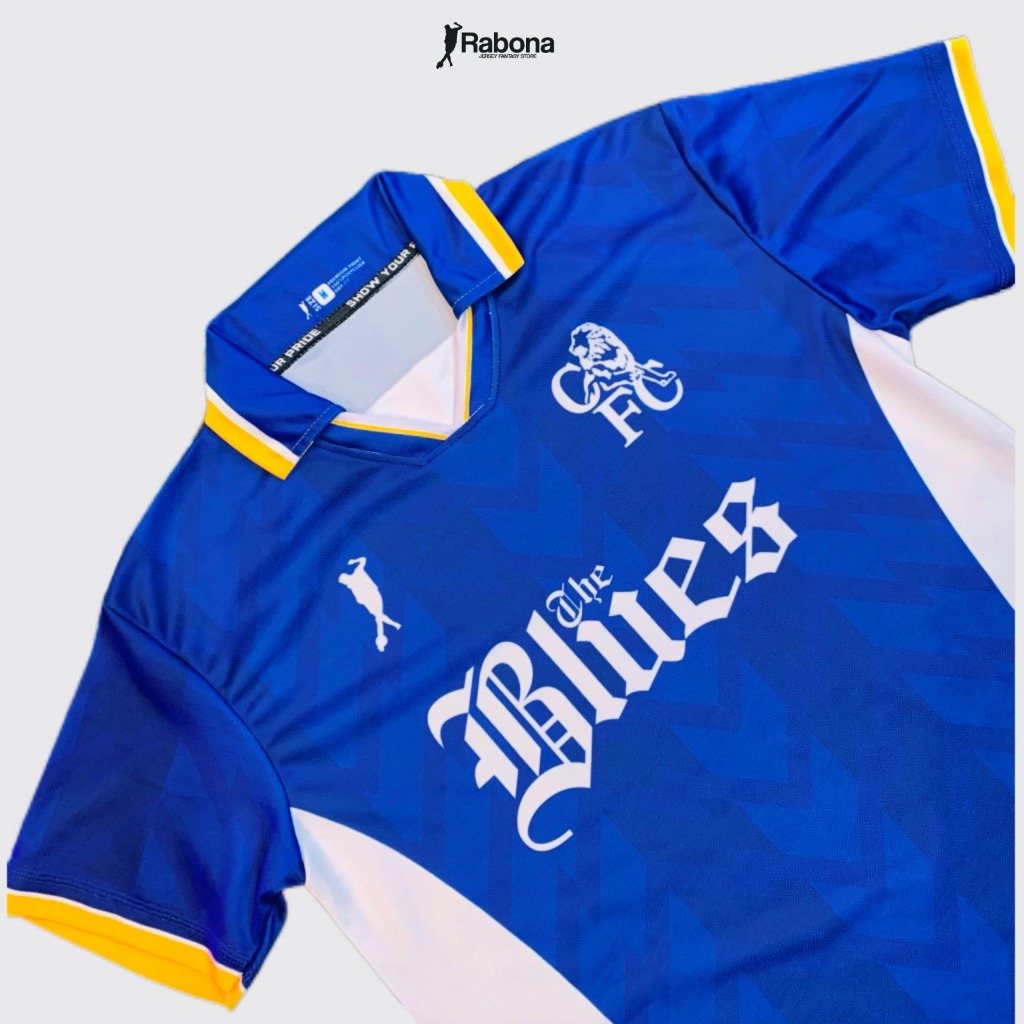 jersey vintage fantasi CHELSEA /jersey fantasi THE BLUES/jersey retro/jersey vintage/jersey club vin