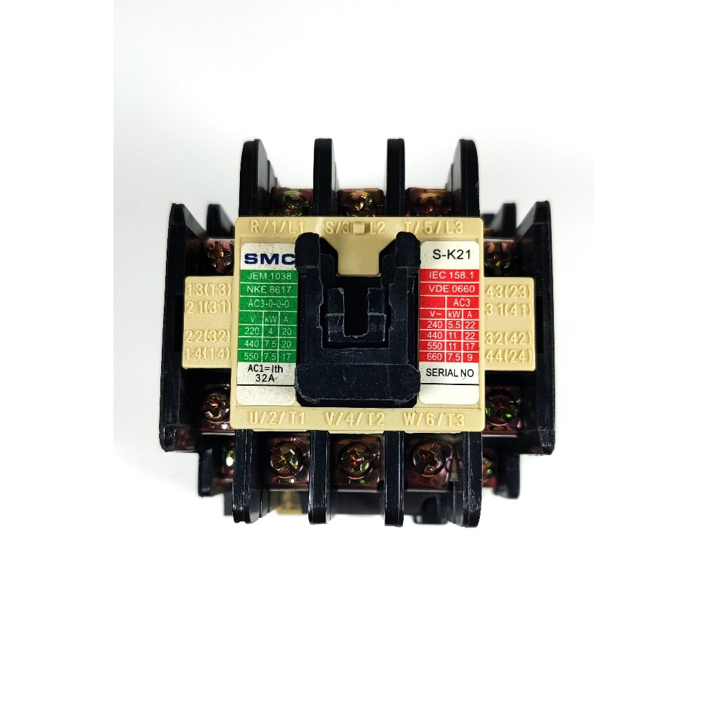 Magnetic Kontaktor Merk SMC Tipe SK-21 SMC.