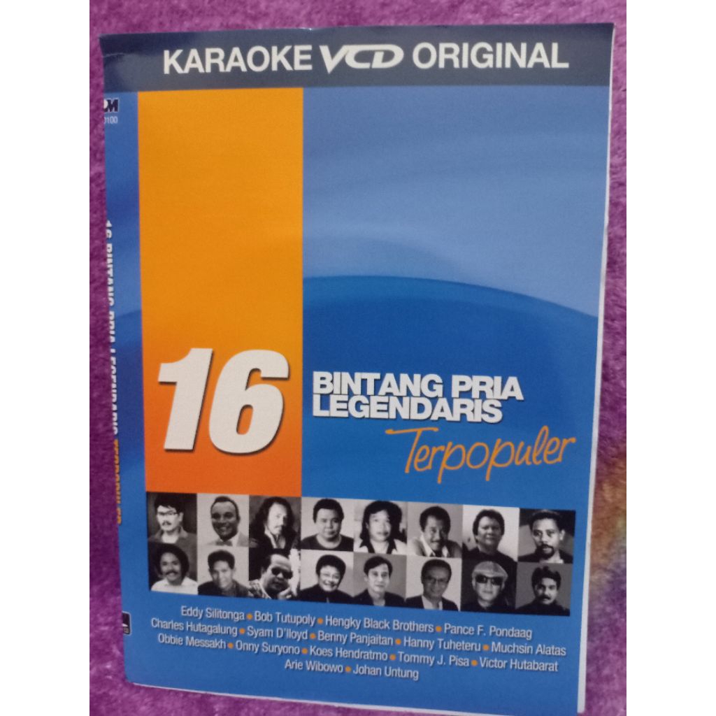 VCD 16 BINTANG PRIA LEGENDARIS