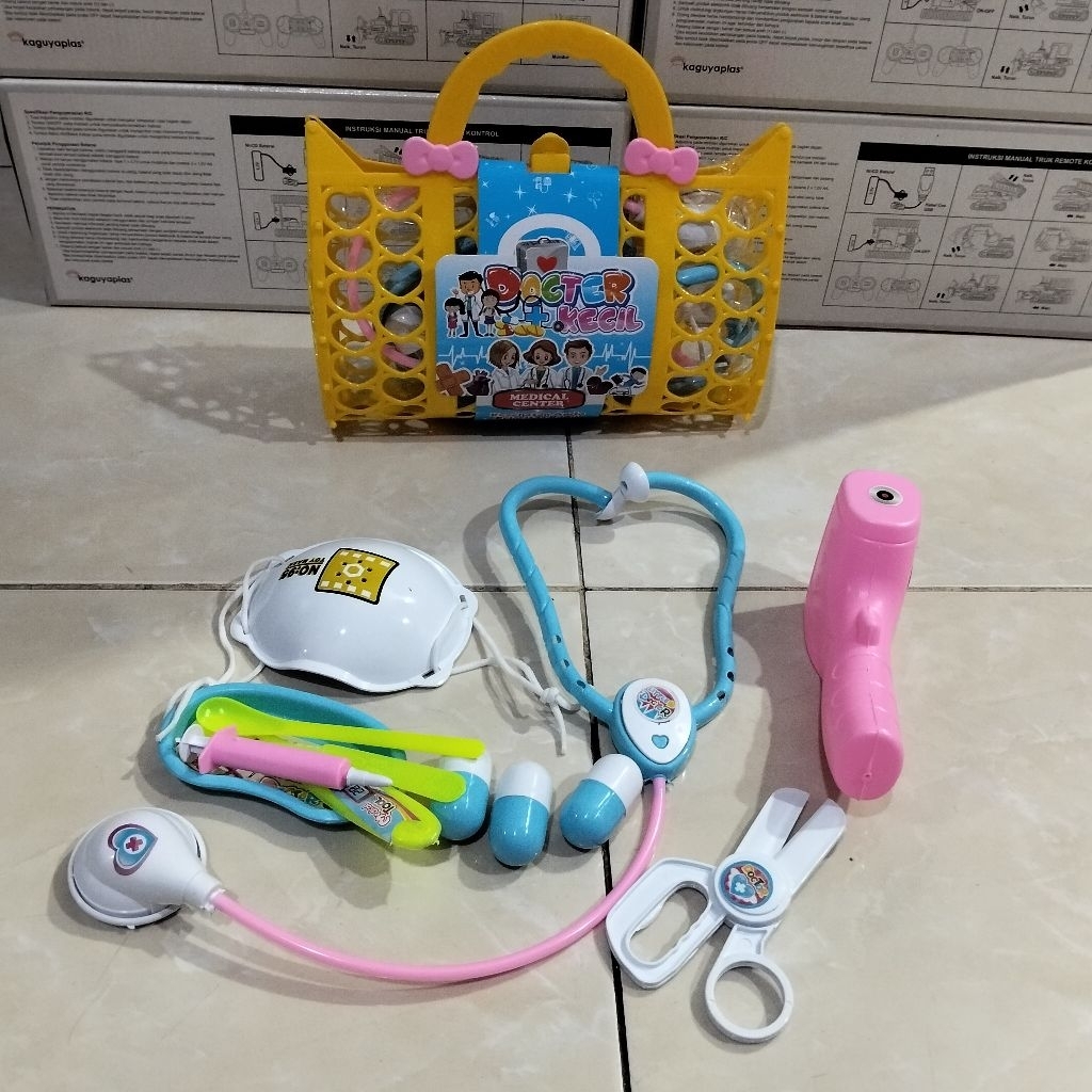 Mainan keranjang set dokter MS 01