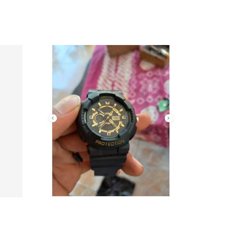 PRODUK TERLARIS  Baby-G BA-110 Hitam Gold Rosegold Jam tangan wanita & anak anak digital anti air sp
