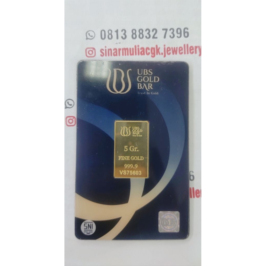 Logam Mulia UBS 5 Gram