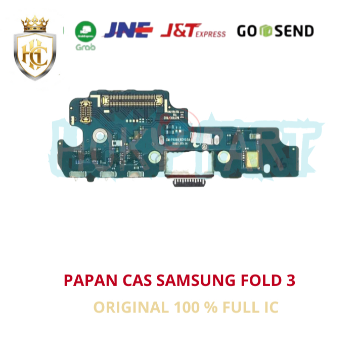 PAPAN KONEKTOR CAS FULL IC+MIC SAMSUNG ORIGINAL