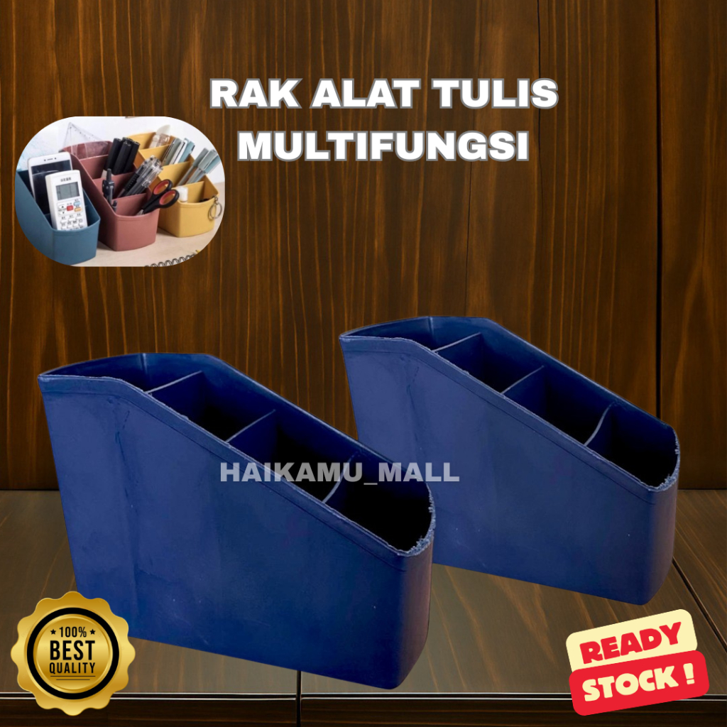 KOTAK ATK / KOTAK PENYIMPANAN ALAT TULIS / RAK MEJA KANTOR / RAK TEMPAT PENA PENSIL / RAK ORGANIZER