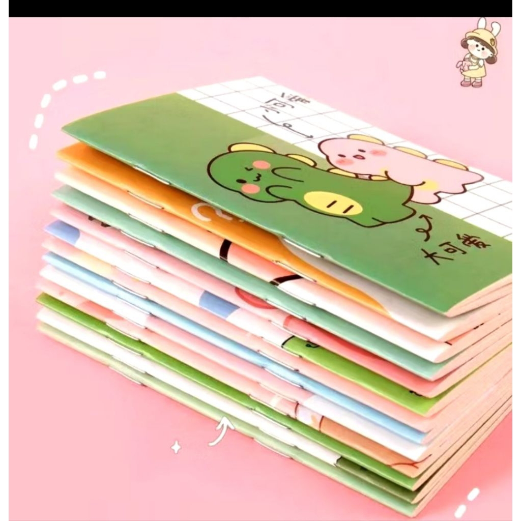 NOTEBOOK MINI ANAK/BUKU TULIS/NOTEBOOK LUCU/BUKU CATATAN