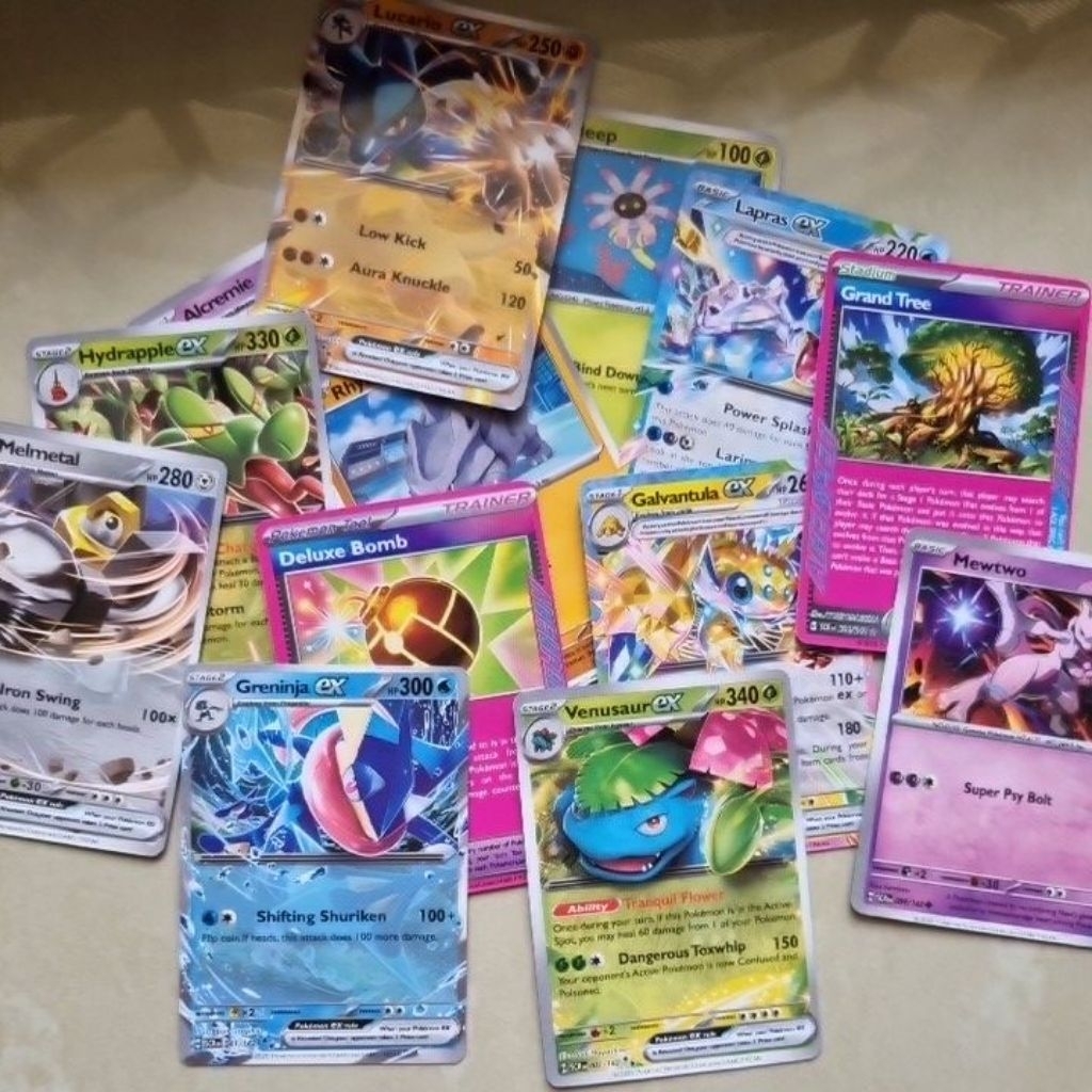ya BISA PILIH kartu pokemon card ex EX scarlet violet