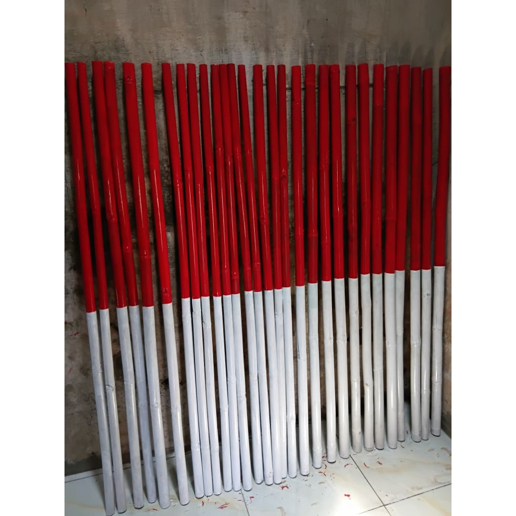 Tongkat Pramuka Bambu