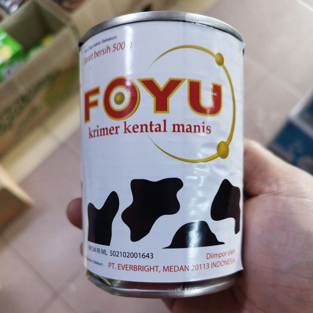 susu kaleng foyu