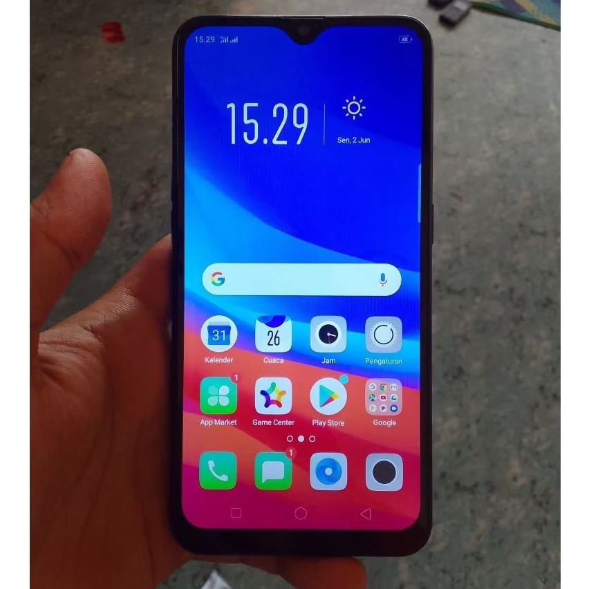LCD Ori Asli Copotan Oppo A5s / A12 / A7 Fullset Touchscreen