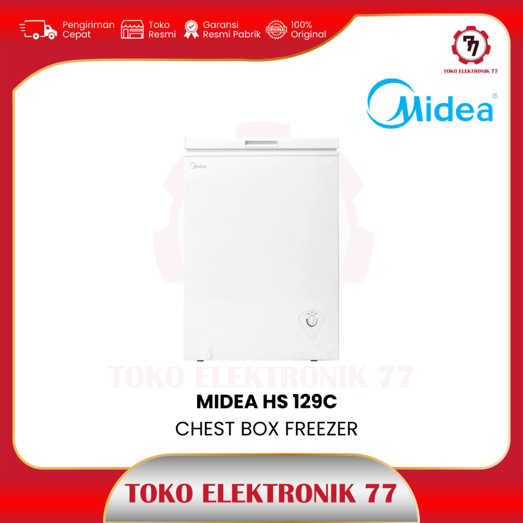Chest Freezer Midea HS 129C FREEZER BOX 100L