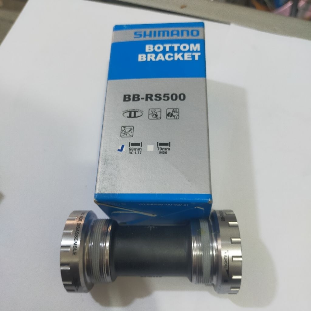 BB Shimano RS500 bottom bracket sepeda MTB roadbike lipat bearing tengah
