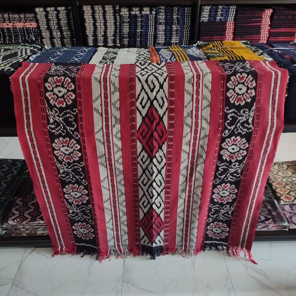 KAIN TENUN BLANKET TRADISIONAL TROSO JEPARA MURAH, KAIN TENUN ETNIK NUSANTARA, KAIN TENUN JEPARA MUR