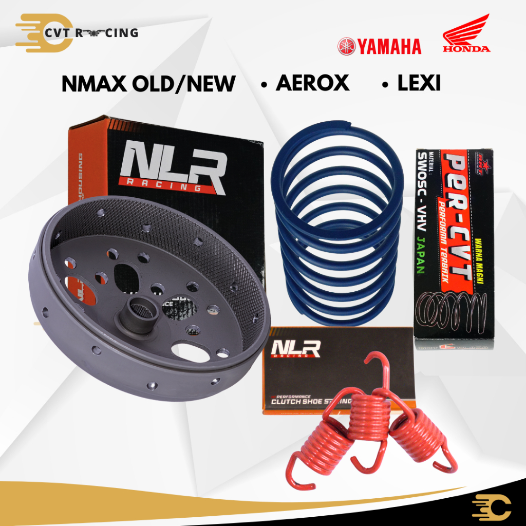 Paket CVT Mangkok Ganda Kartel Silang NLR + Per CVT BRT + Per Sentri NLR – Vario / Beat / Scoopy – M