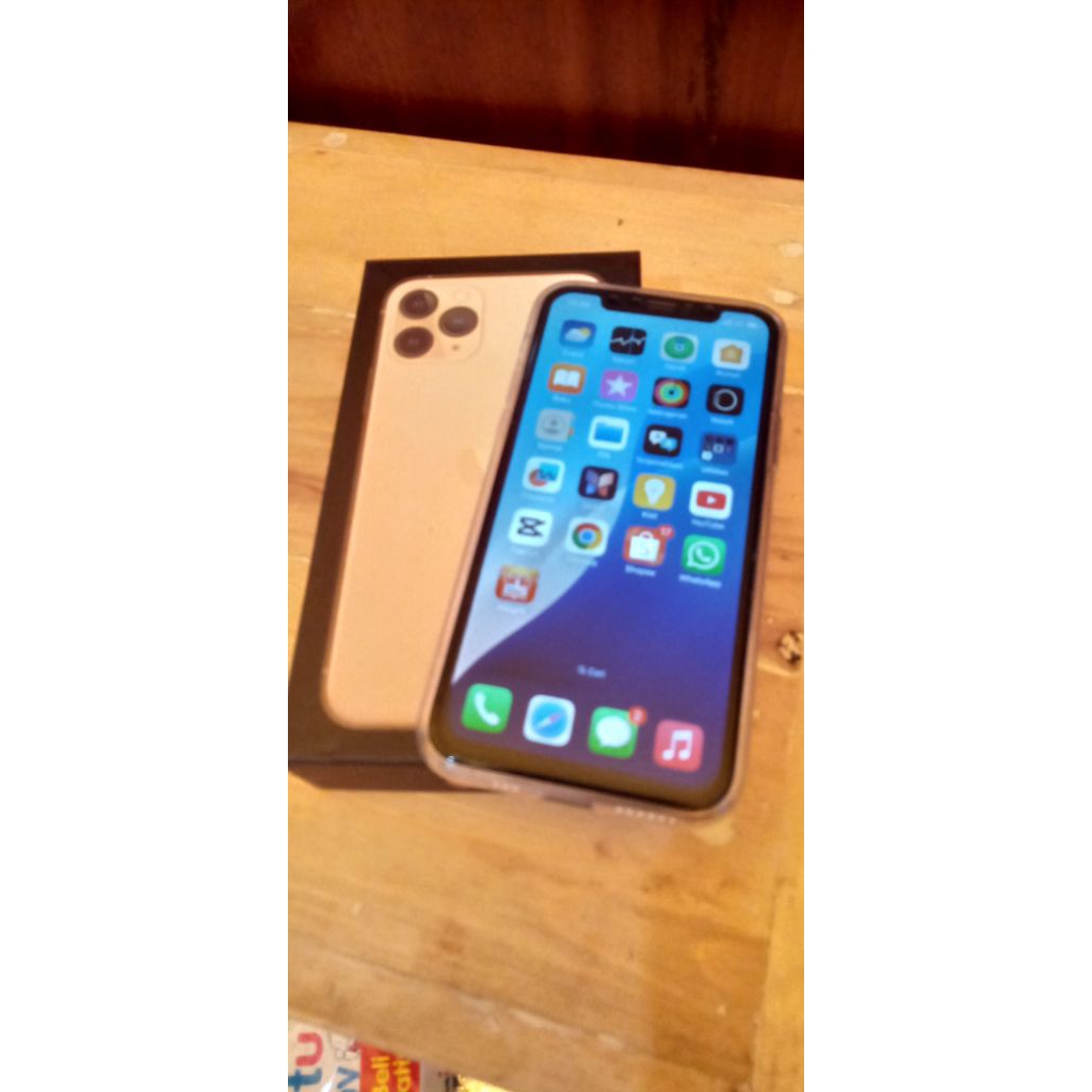 iphone 11pro gold ex iBox 64Gb bh 97%