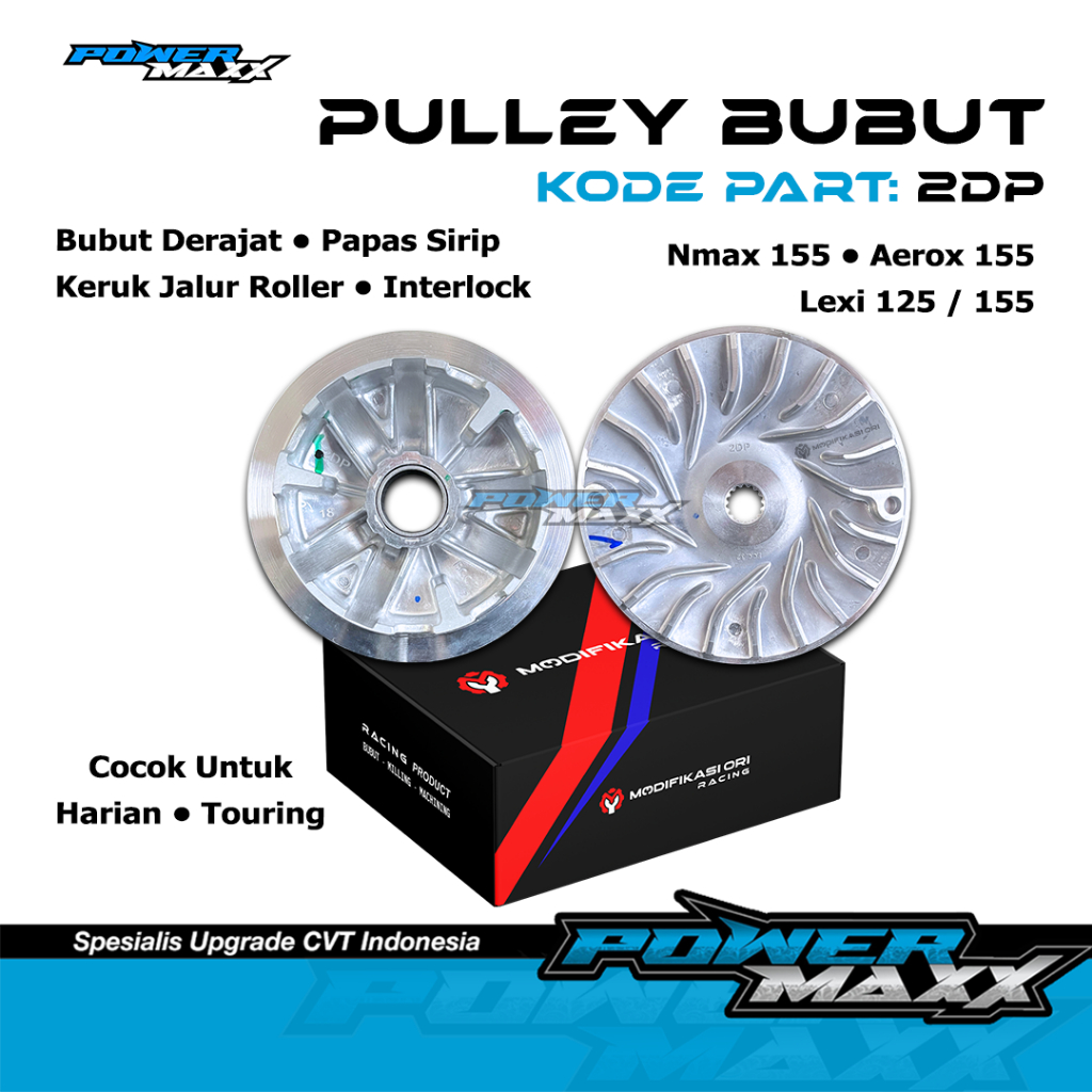 RUMAH ROLLER BUBUT NMAX PULLEY NMAX OLD CUSTOM AEROX 155 NEW RACING BUBUT ROLLER RACING NMAX 2DP OLD