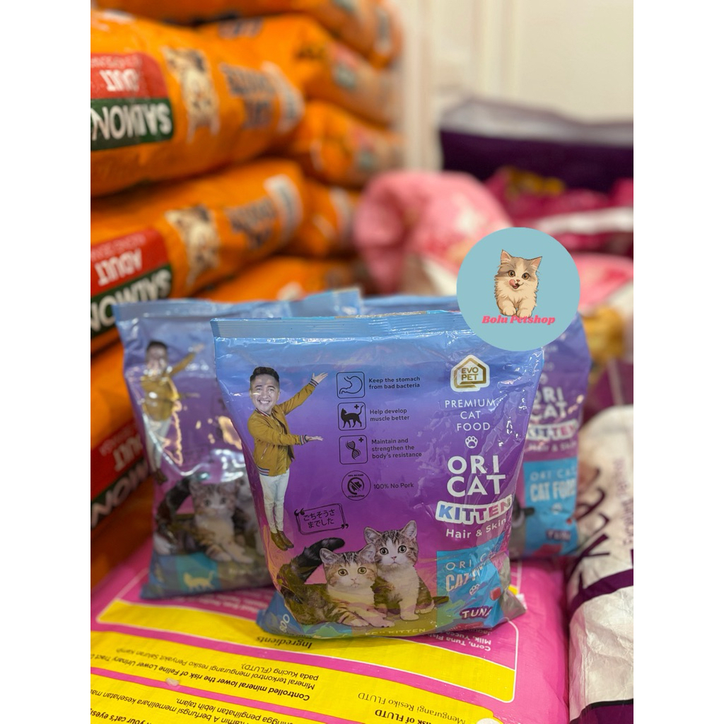 ORI CAT cat food premium 800gr kitten - makanan kucing ORICAT dry food kitten