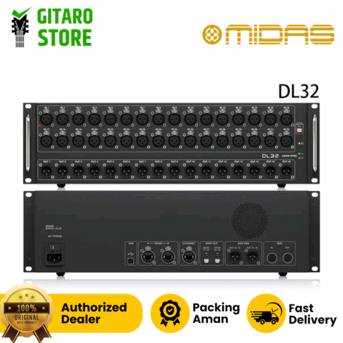 Midas DL 32 Stagebox 32 Midas DL32 Stage Box Original